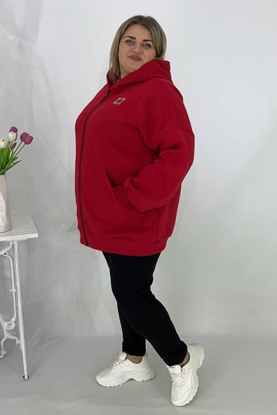 Батнік на флісі "Мелоді" червоний