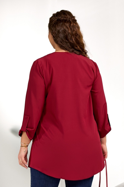 Сорочка "Романтік" бордо