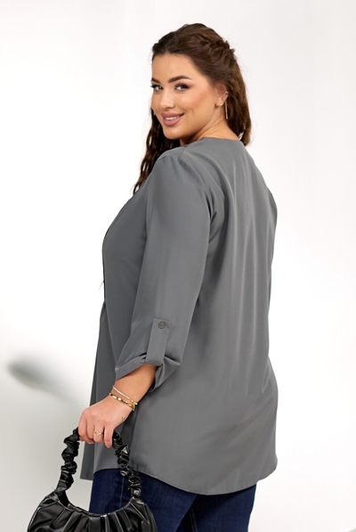 Сорочка "Романтік" сіра