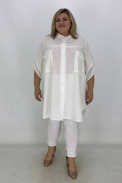 Сорочка "Кейтлін" біла