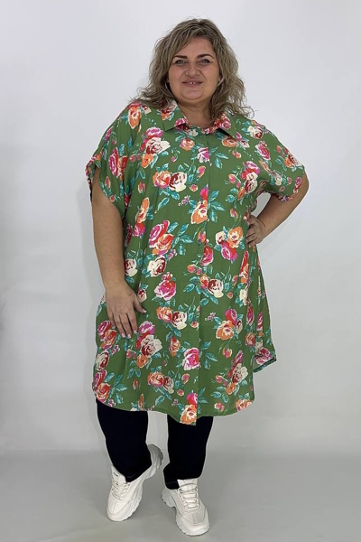 Сорочка зі штапелю "Керолін"