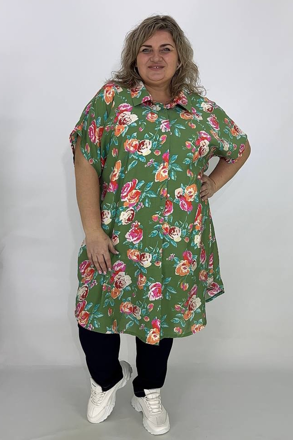 Сорочка зі штапелю "Керолін"