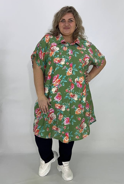 Сорочка зі штапелю "Керолін"