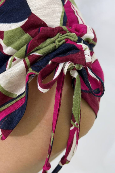 Футболка "Лінсі" бордова