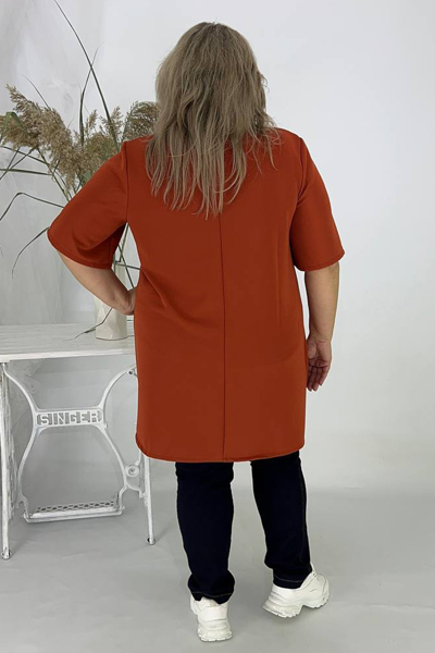 Футболка "Ольга" теракотова