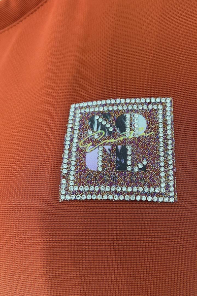 Футболка "Ольга" теракотова