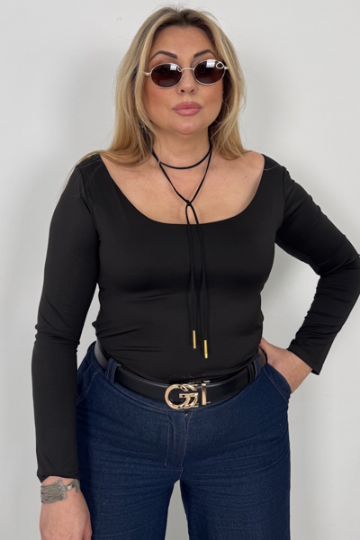 Лонг "Меліна" чорний