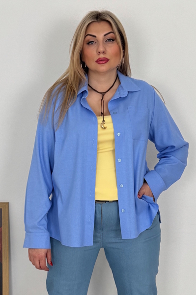 Блуза "Методика" голубий
