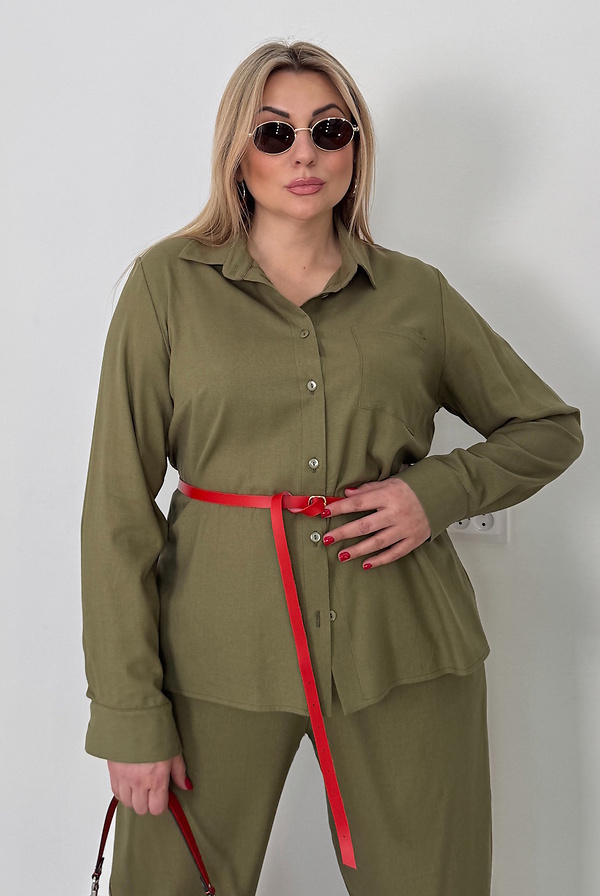 Блуза "Методика" оливка