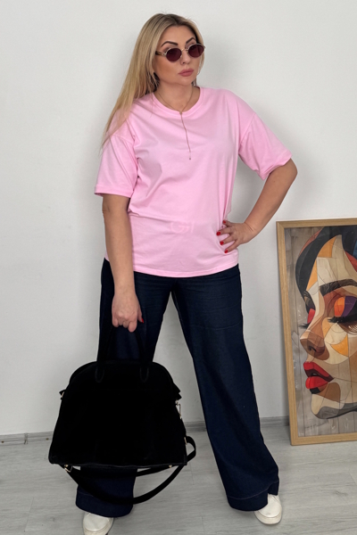 Футболка "Моріс" рожева