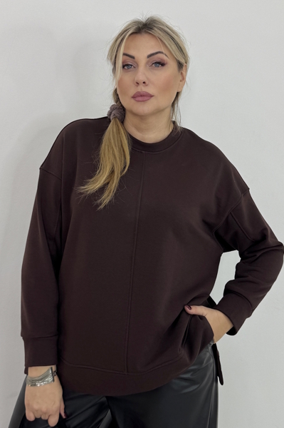 Кофта "Рай" шоколад