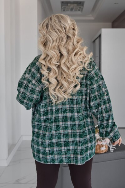 Сорочка "Колоріт" зелена