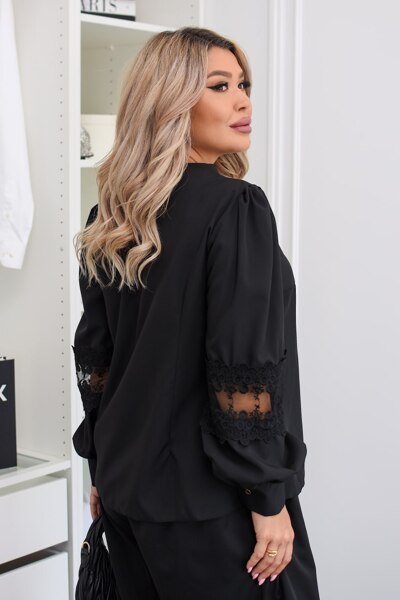 Блуза "Кароліна" чорна