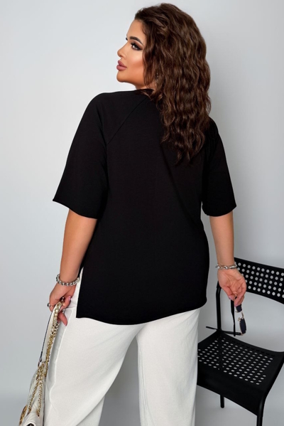 Футболка "Позитив" чорна