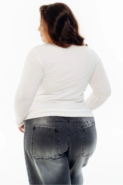 Лонгслів "Барбара" молоко