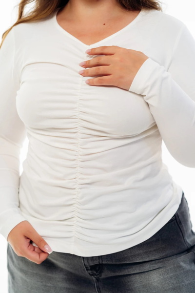 Лонгслів "Барбара" молоко