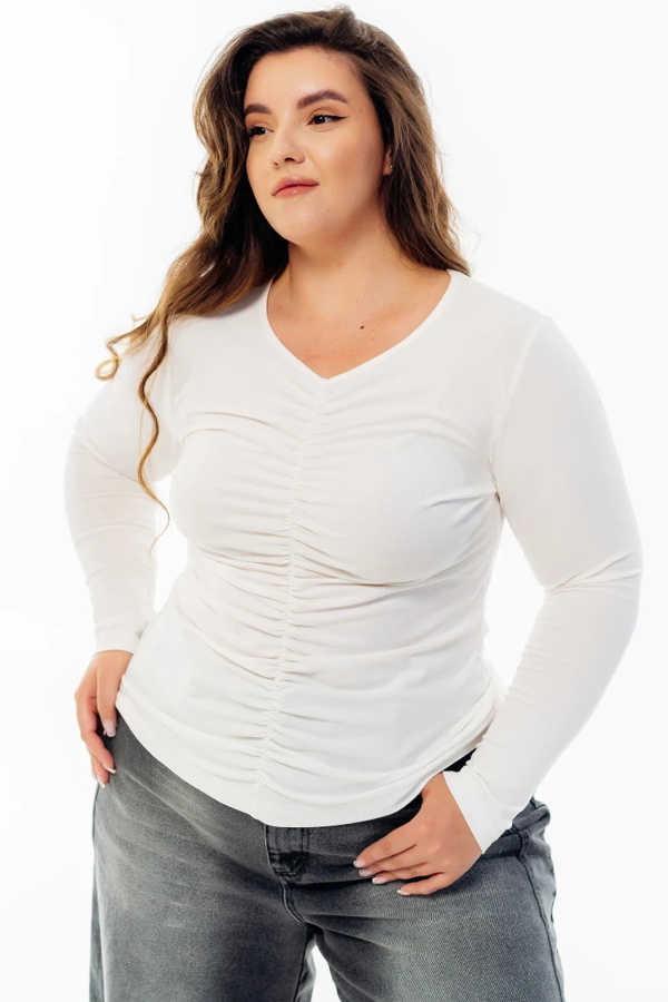 Лонгслів "Барбара" молоко