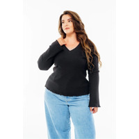 Лонгслів "Дабл" чорний