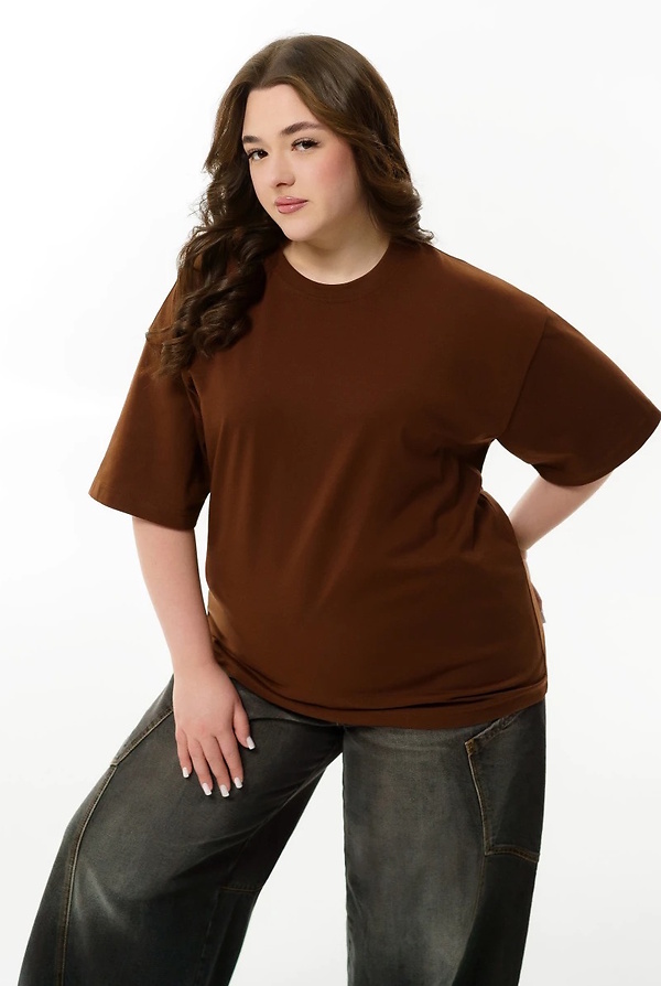 Футболка "Діона" шоколад