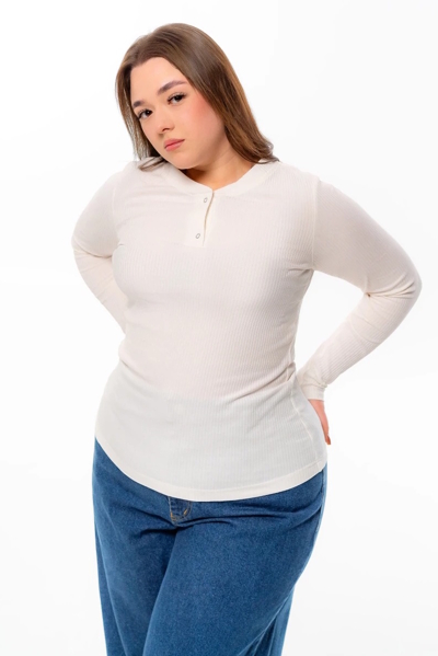 Лонгслів "Каліста" молоко