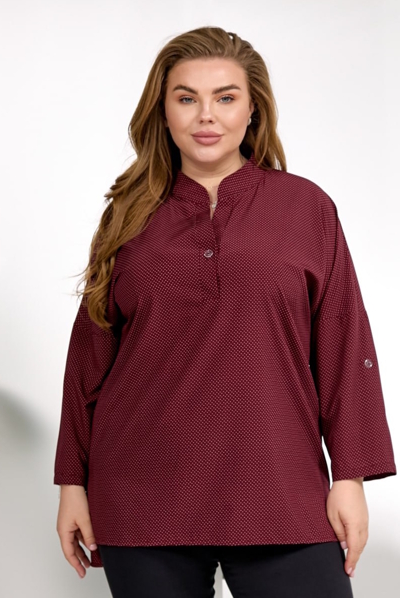 Сорочка "Альбіна" бордо