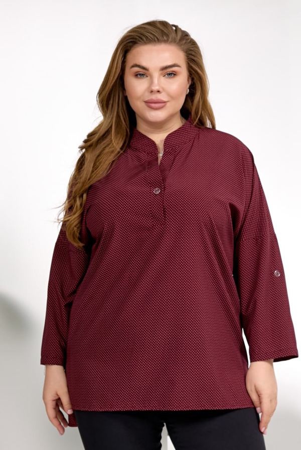 Сорочка "Альбіна" бордо