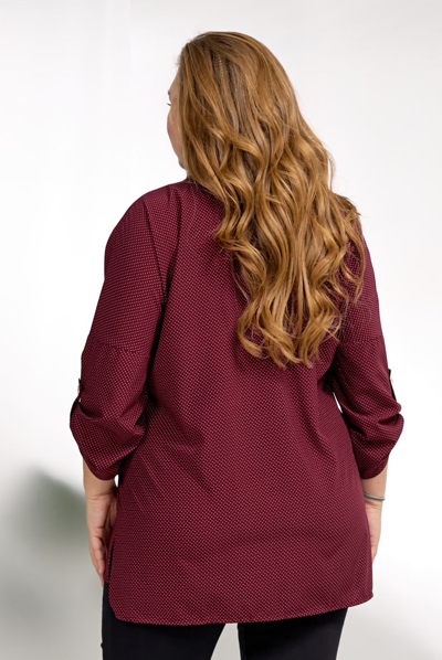 Сорочка "Альбіна" бордо