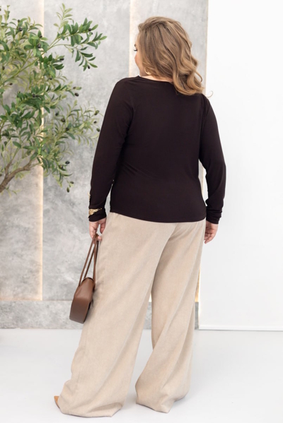 Лонгслів "Фіджі" шоколад