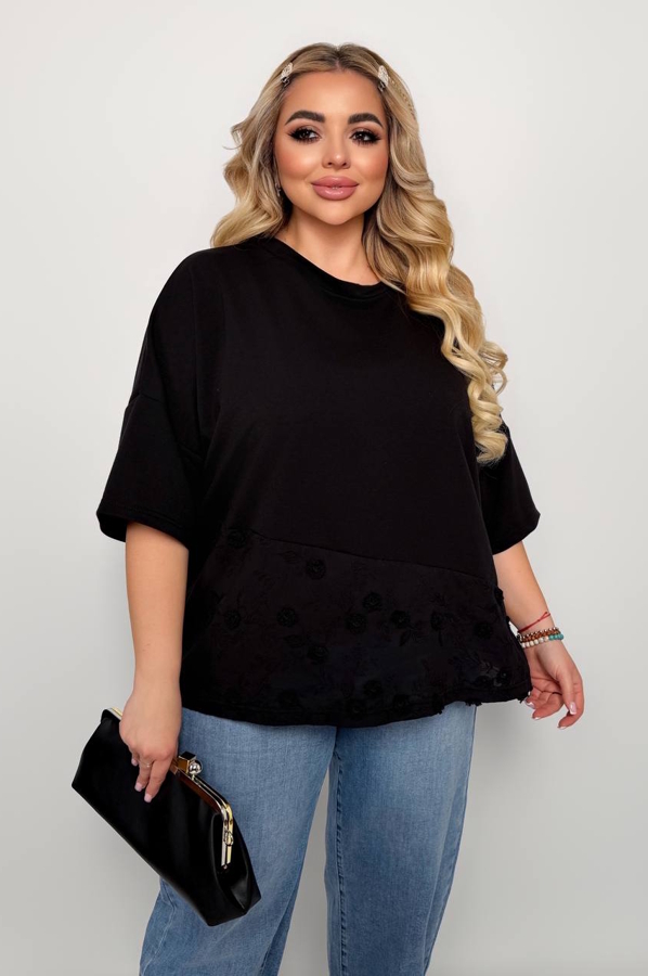 Футболка "Клер" чорна