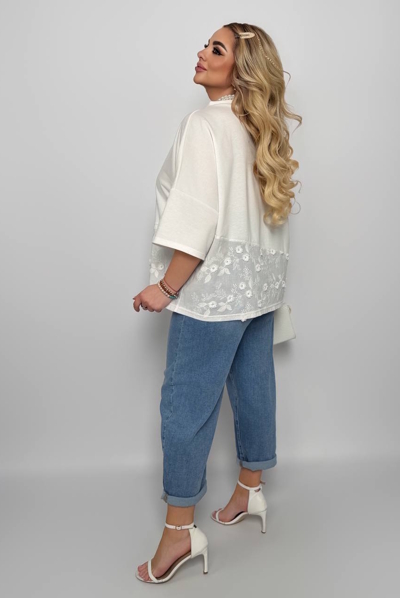 Футболка "Клер" молоко