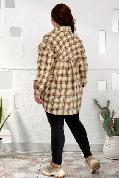 Сорочка "Ліга" бежева