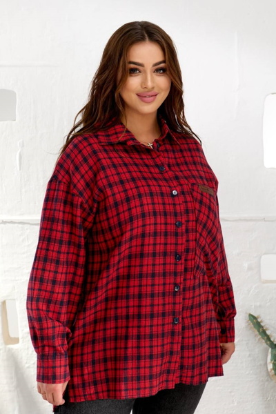 Сорочка "Ліга" червона