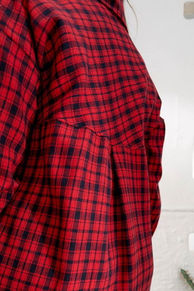 Сорочка "Ліга" червона