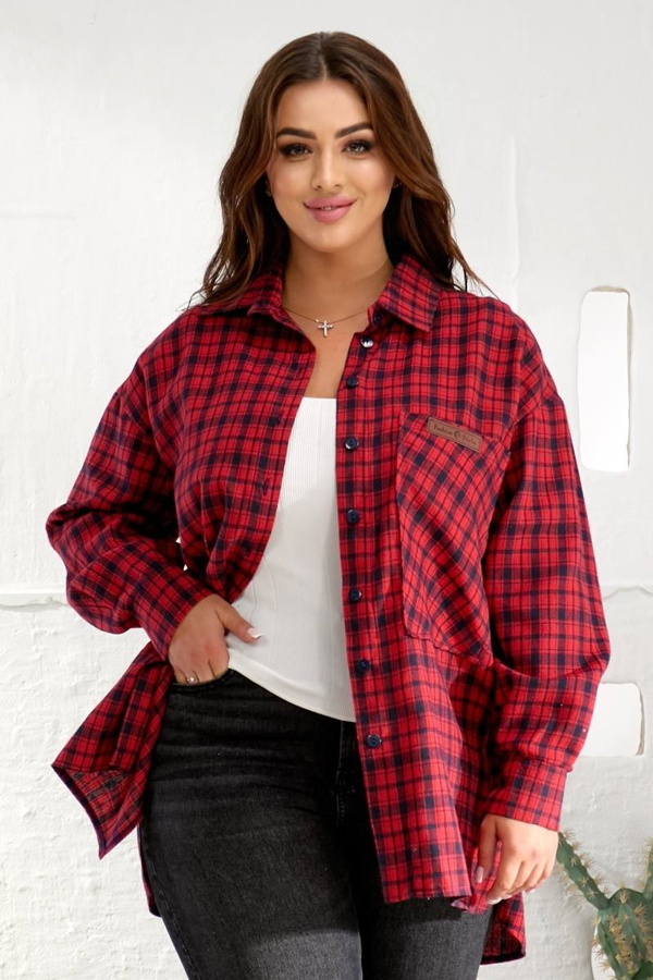 Сорочка "Ліга" червона