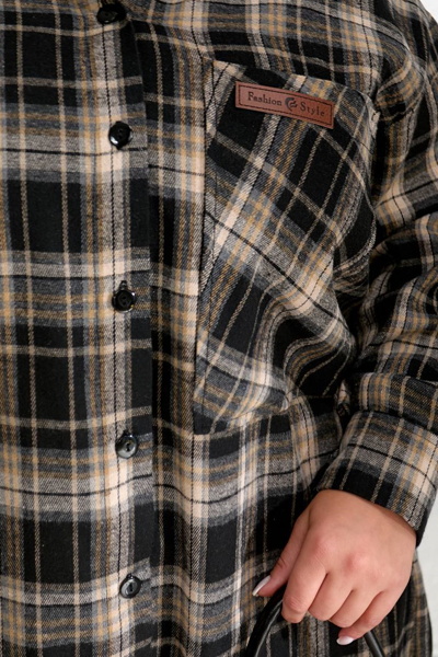 Сорочка "Ліга" чорна