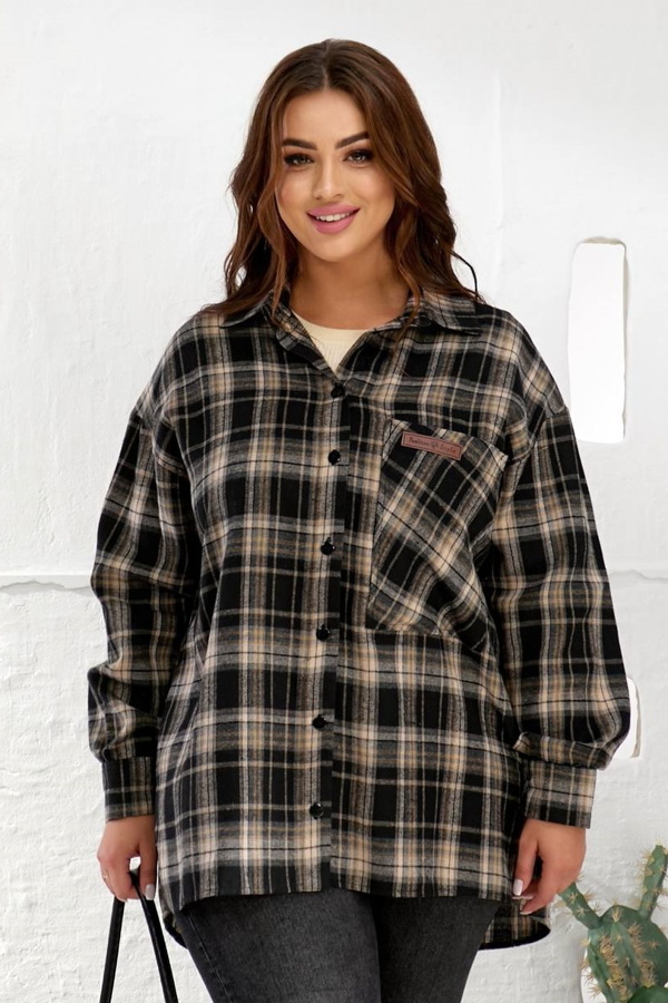 Сорочка "Ліга" чорна