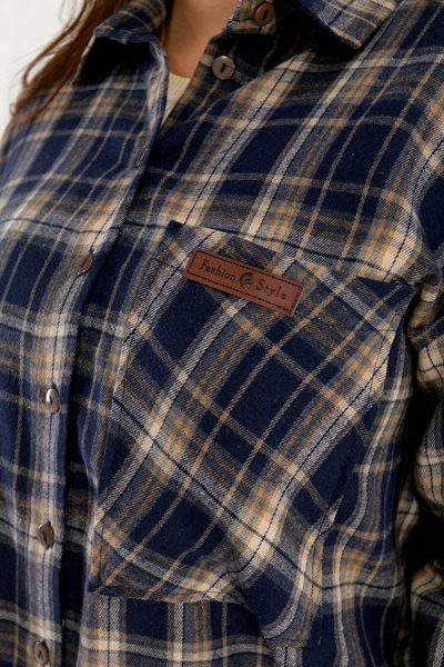 Сорочка "Ліга" синя