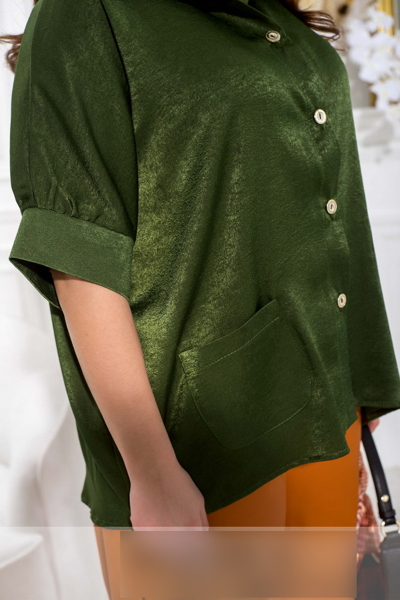 Блуза "Фатьма" зелена