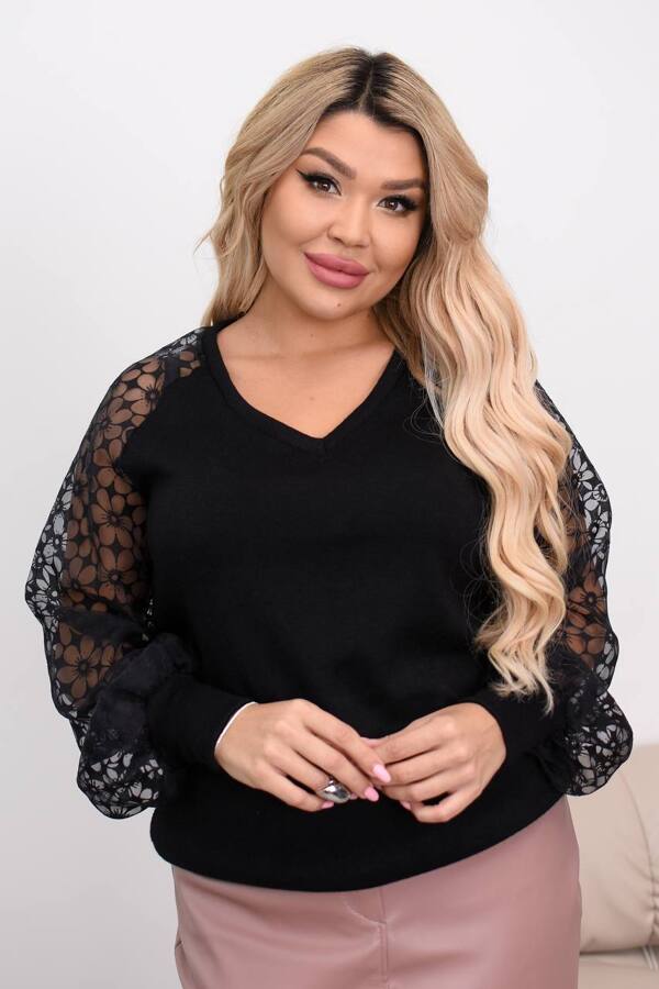 Кофта "Венера" чорна-1