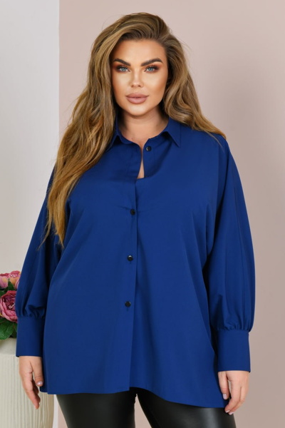 Блузка "Грейсі" синя