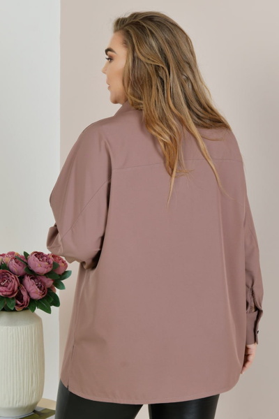 Блузка "Грейсі" мокко