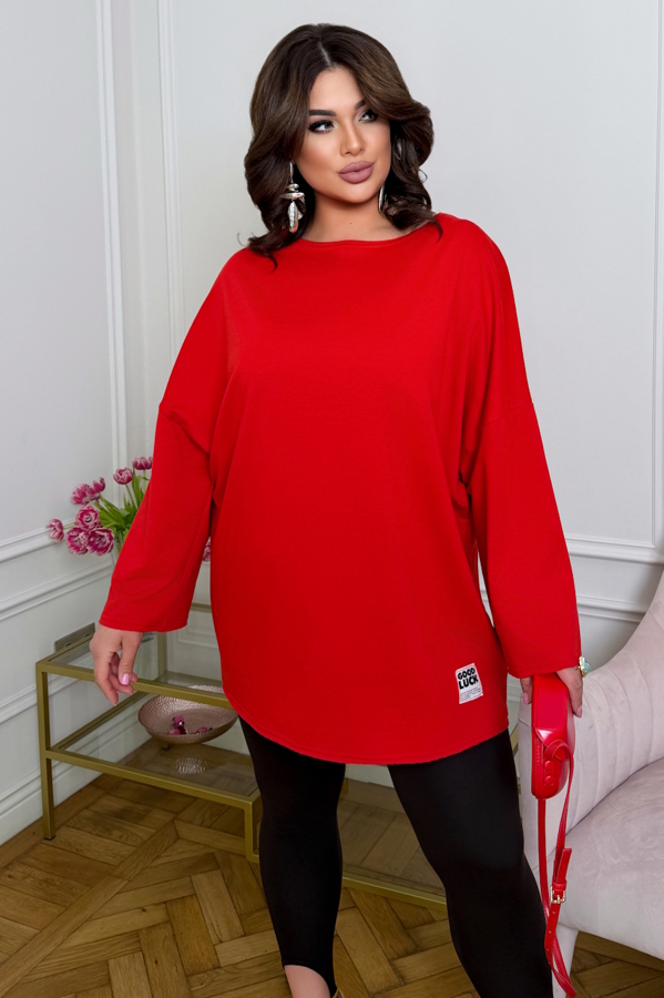 Лонгслів "Каталіна" червоний