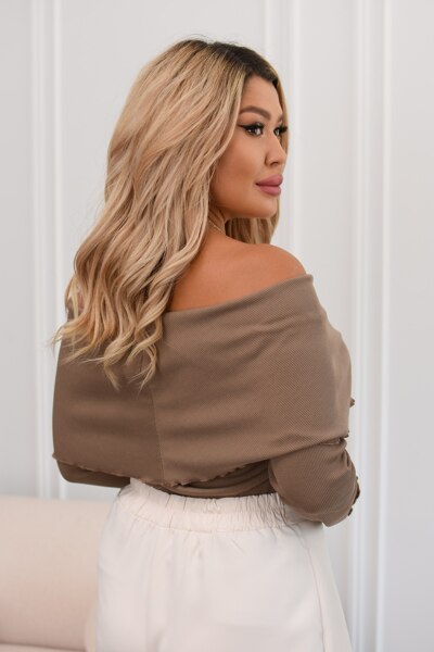 Кофта "Алексес" мокко