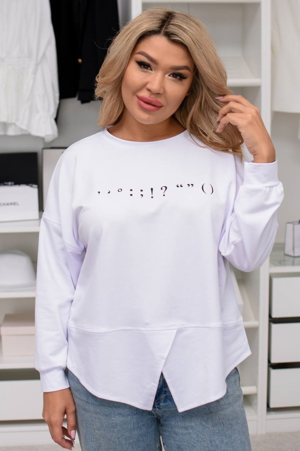 Кофта "Гебріел" біла