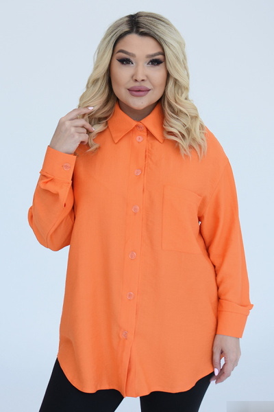 Сорочка "Клер" оранжева
