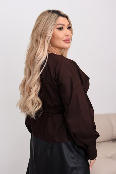 Блуза "Міледі" шоколад