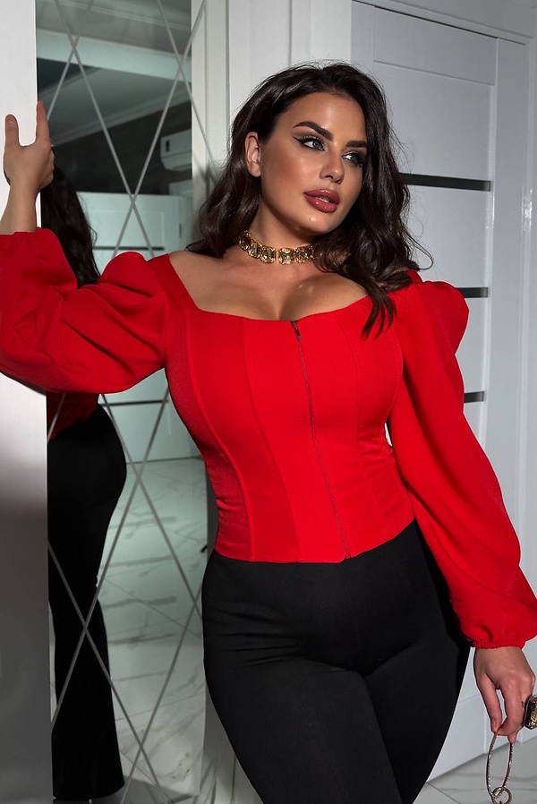 Корсет "Шарізон" червоний