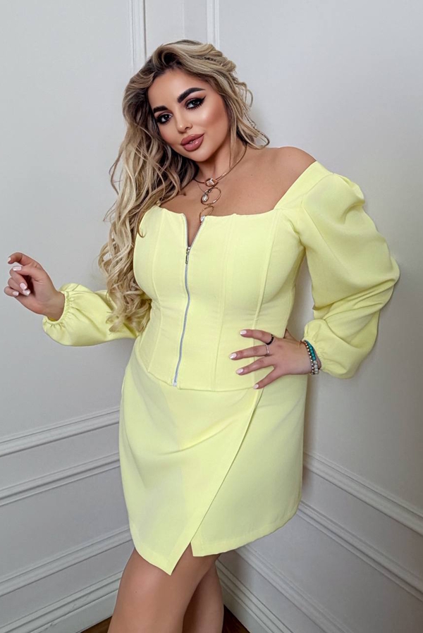 Корсет "Шарізон" жовтий