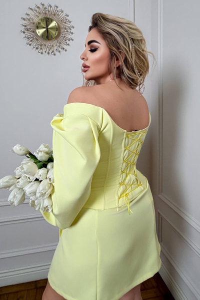 Корсет "Шарізон" жовтий