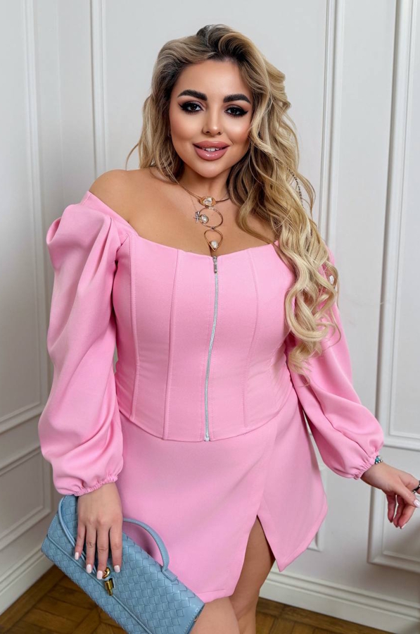 Корсет "Шарізон" рожевий